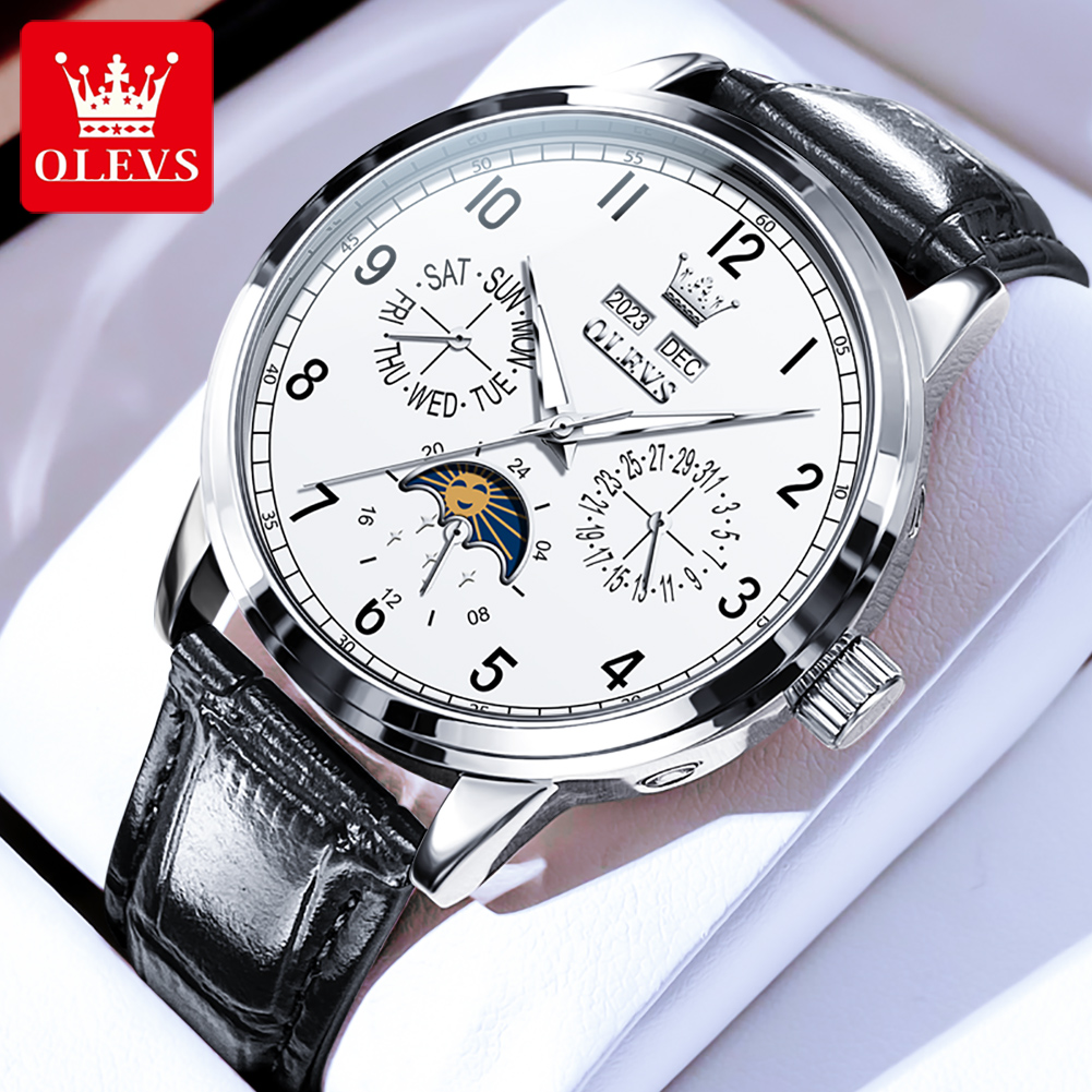 Luxury Watch Cheap - OLEVS 6698 Mens Watch Luxury Dress