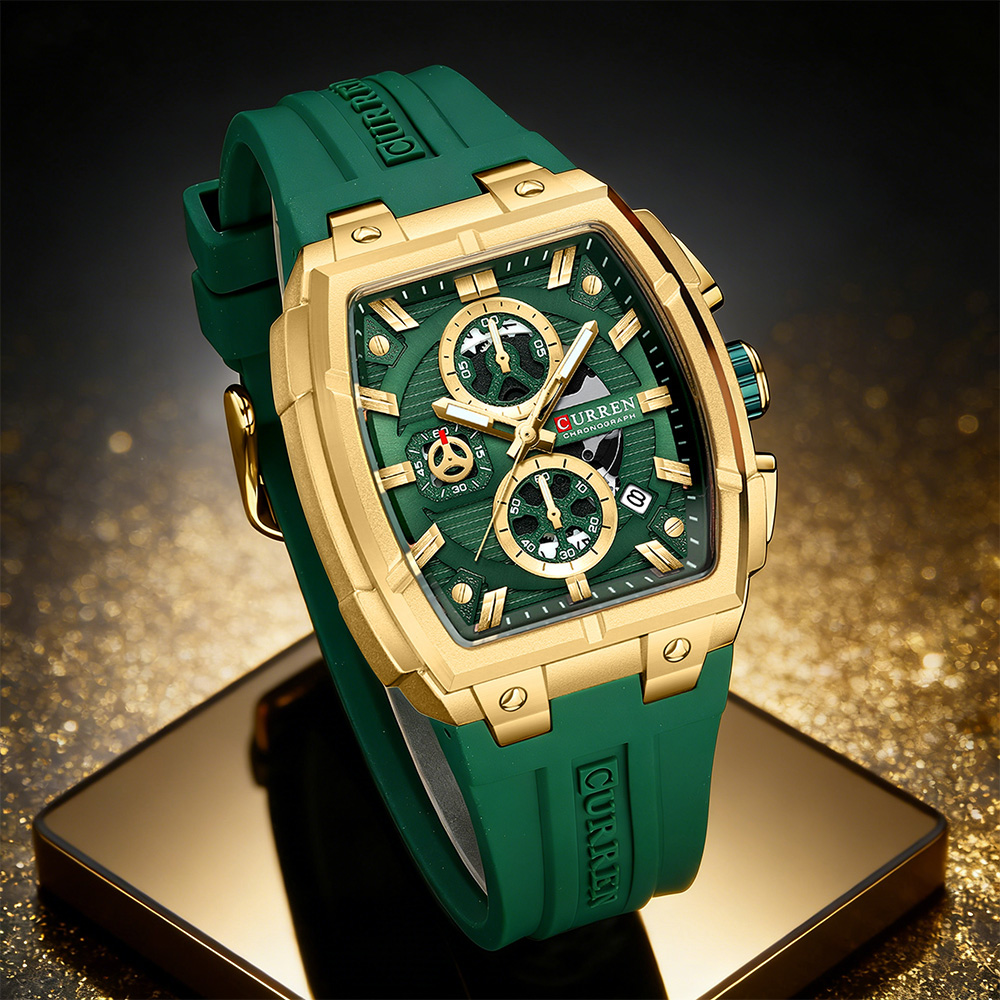 Luxury Watch Apple - CURREN Luxury Vintage Watch for Men