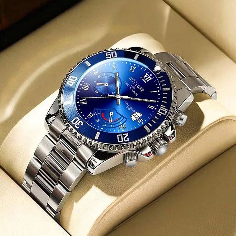 Luxury Watch Cheap - Mens Fashion Watches Luxury Sliver Stainless