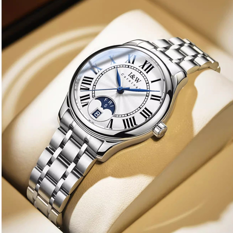 Sapphire Crystal Display - CARNIVAL Brand Luxury Mechanical Watch for