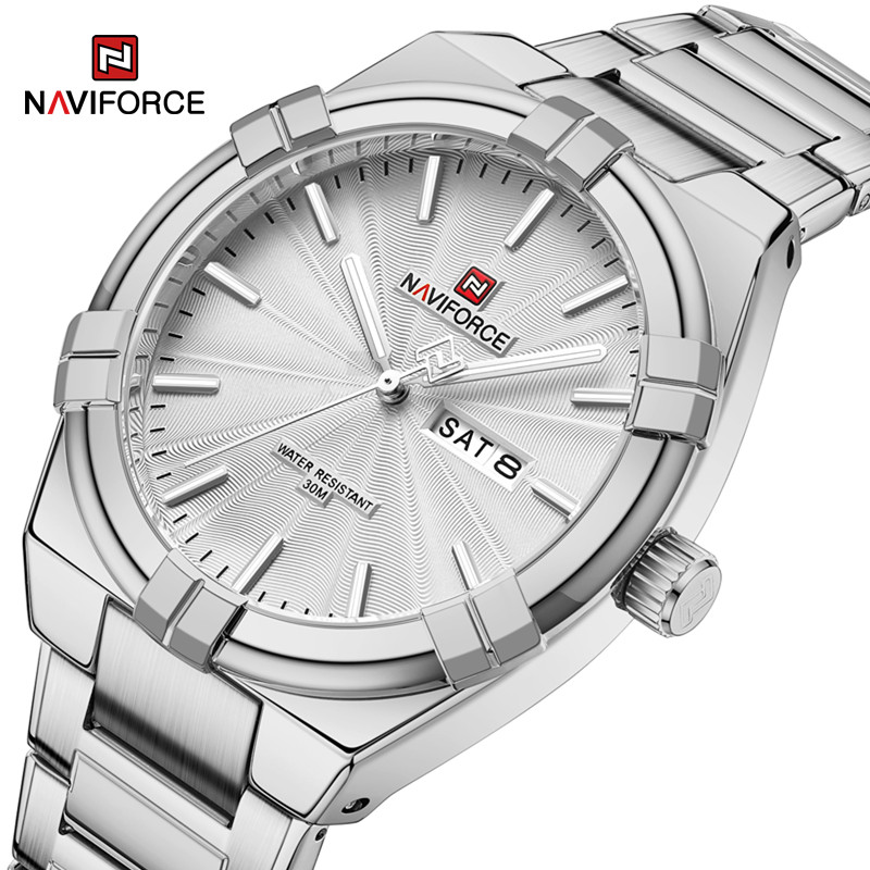 Luxury Watch Investment - Top Brand NAVIFORCE Men's Watch Quartz