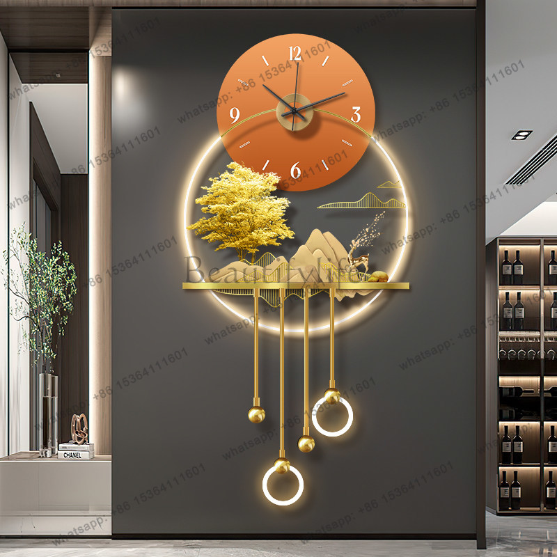 Luxury Watch Wall Clock - Best Sellers Silent Aesthetic Wall Watch