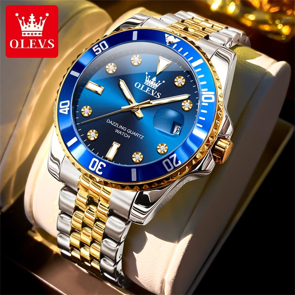 Best Luxury Quartz Watch - OLEVS Luxury Watch Business Waterproof Male