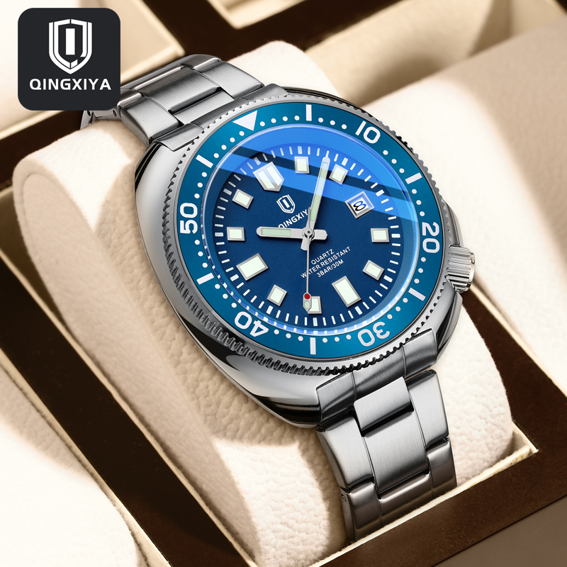 Luxury Watch Investment - QINGXIYA Brand Fashion Classic Blue Quartz
