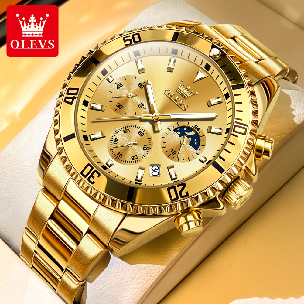 OLEVS 2870 Men Watch Luxury Or - Luxury Watch Cheap 评论和价格