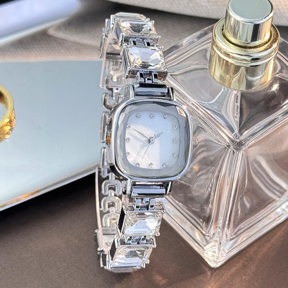 Sparkling Bracelet Watch Squar - Luxury Watch Square 评论和价格