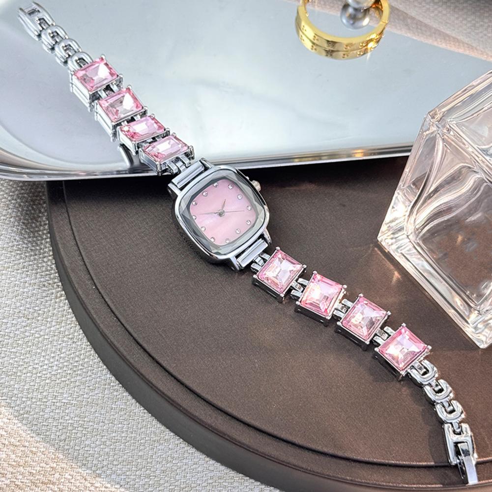 Sparkling Bracelet Watch Squar - Luxury Watch Square 评论和价格
