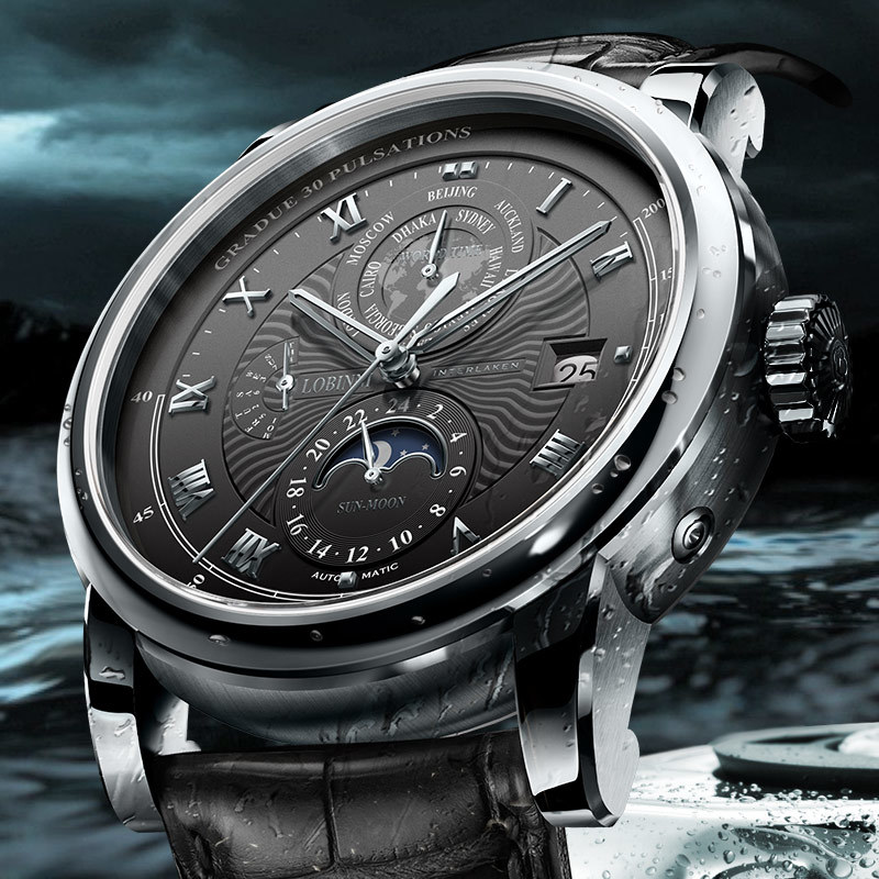 New LOBINNI Luxury Brand Seagu - Luxury Watch Brands In World 评论和价格