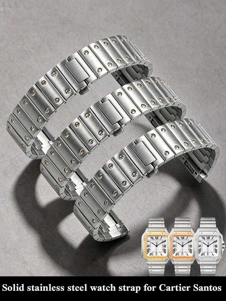For Cartier Santos WSSA0010 00 - Cartier Watch Santos 评论和价格
