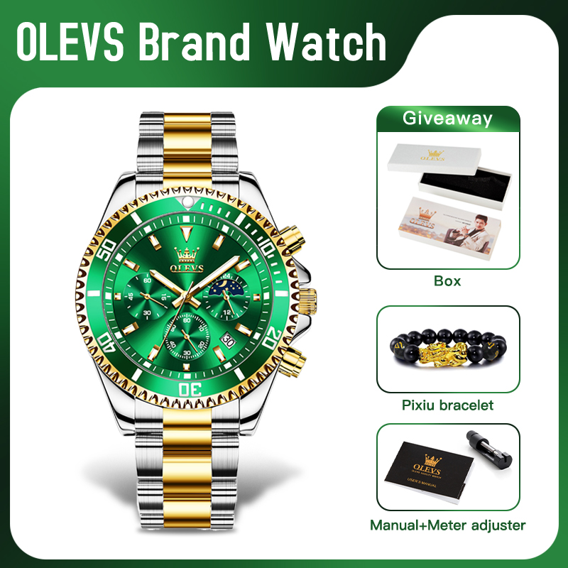 OLEVS 2870 Mens Watch Original - Luxury Watch Cheap 评论和价格