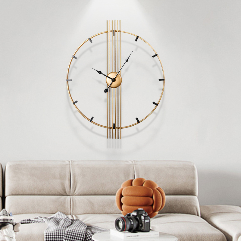 Modern Nordic Light Luxury Lar - Luxury Watch Wall Clock 评论和价格