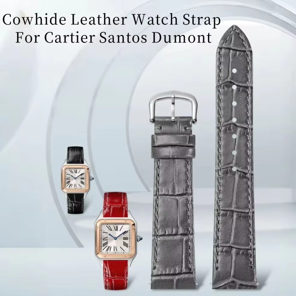 15.5mm 17.5mm 19mm Alligator P - Cartier Watch Santos 评论和价格