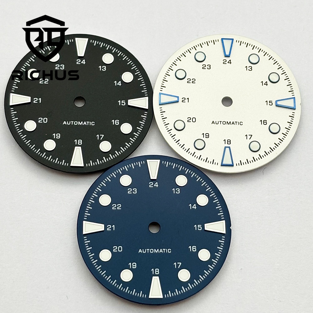 RICHUS 28.6mm Watch Dial with  - Luxury Watch With Green Dial 评论和价格