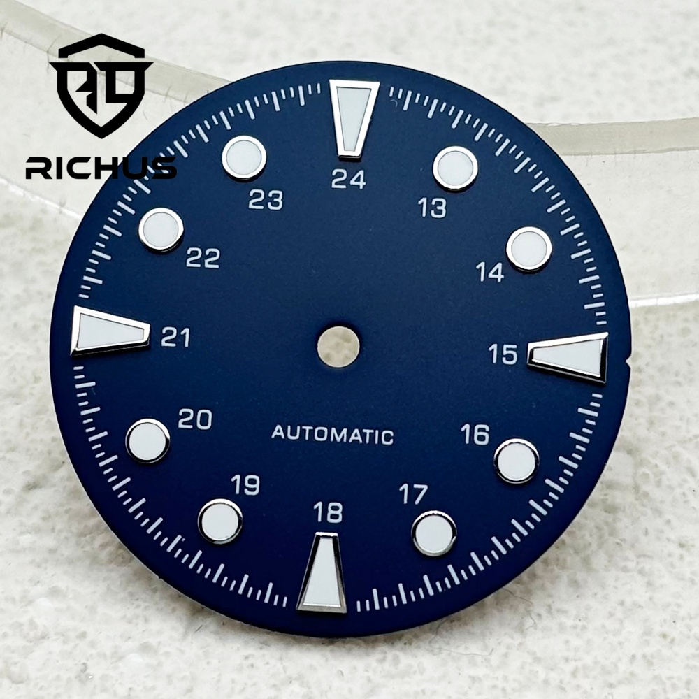 RICHUS 28.6mm Watch Dial with  - Luxury Watch With Green Dial 评论和价格
