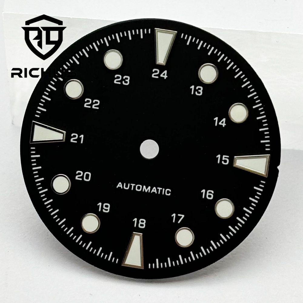RICHUS 28.6mm Watch Dial with  - Luxury Watch With Green Dial 评论和价格
