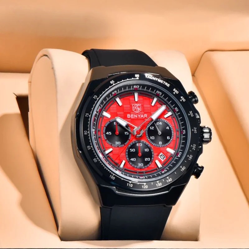 BENYAR Luxury Men's Watch Date - Luxury Watch Box 评论和价格