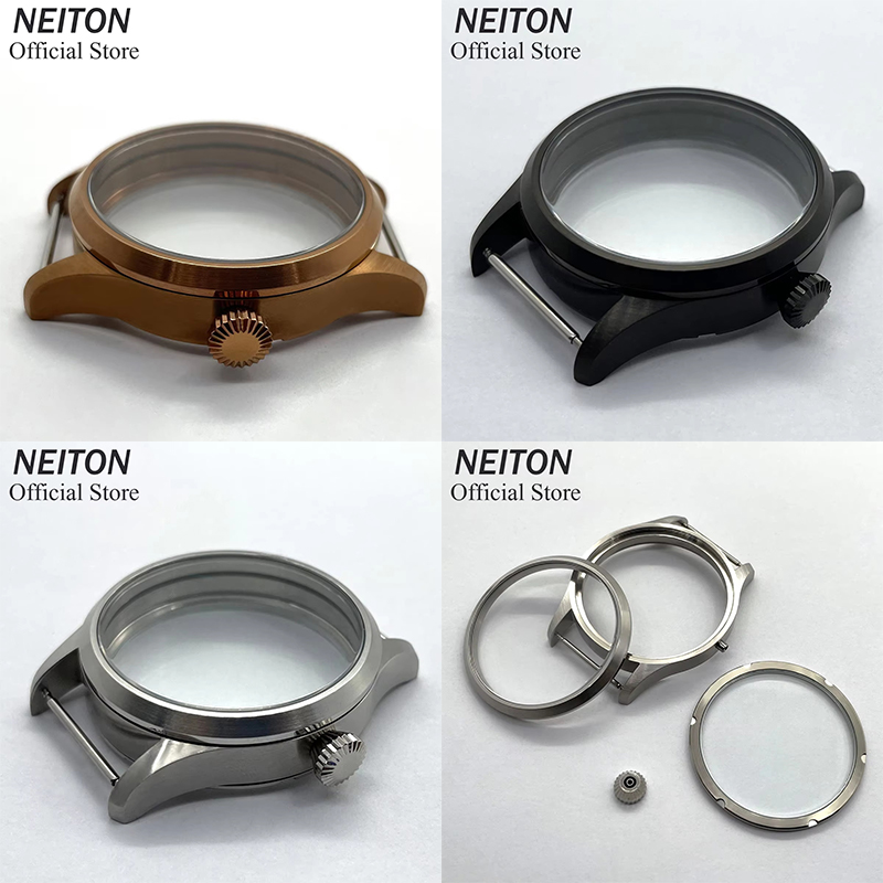 NEITON 42mm Manual Watch Case  - Sapphire Crystal Display 评论和价格