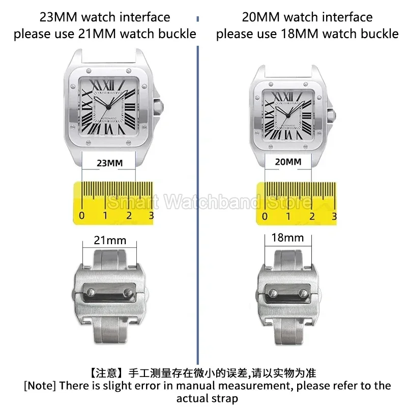 Brushed Double Push Butterfly  - Cartier Watch Santos 评论和价格