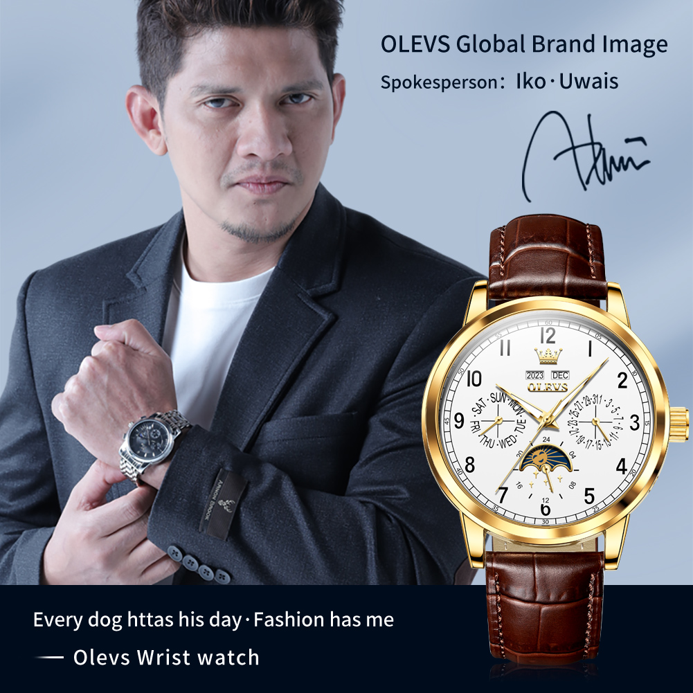 OLEVS 6698 Mens Watch Luxury D - Luxury Watch Cheap 评论和价格