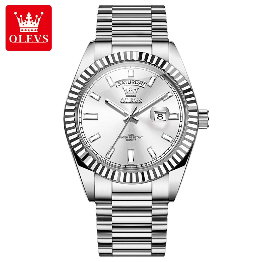 OLEVS New Men's Watches Stainl - Luxury Watch Cheap 评论和价格