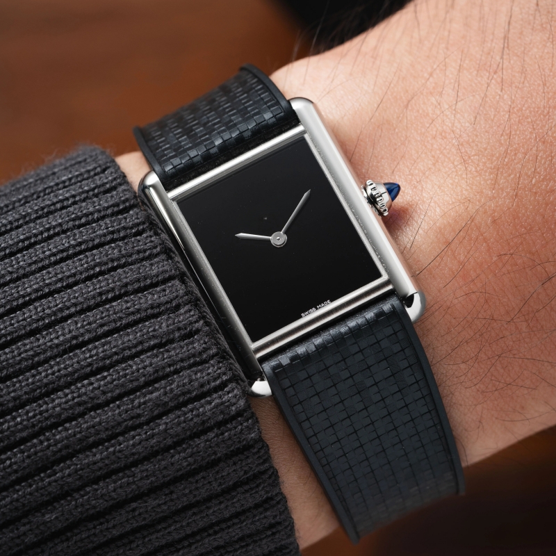 Fit for Cartier Santos Omega S - Cartier Watch Santos 评论和价格