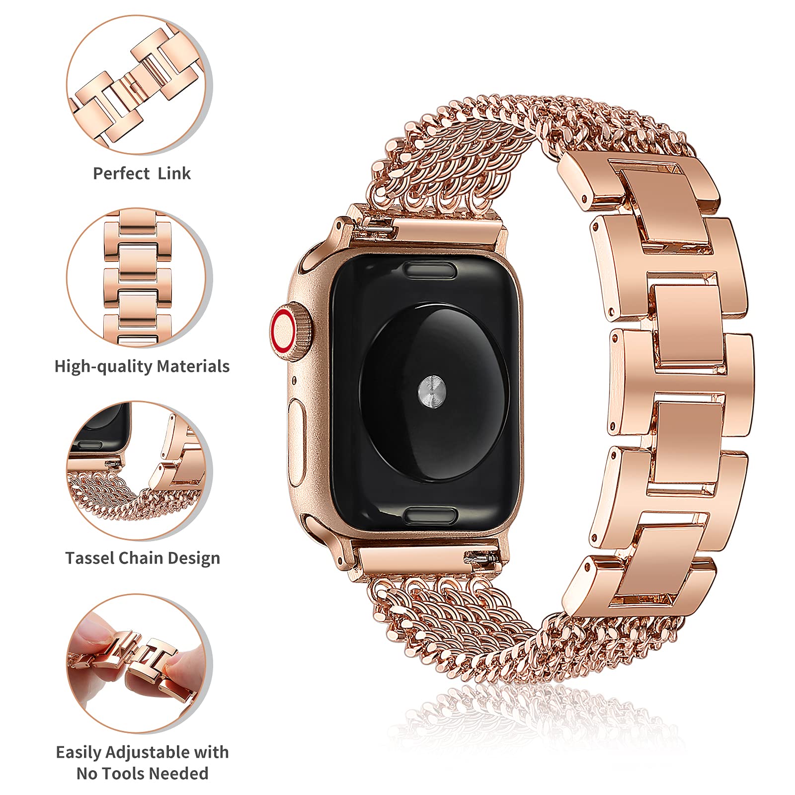 Starlight band for Apple watch - Luxury Watch Apple Bands 评论和价格