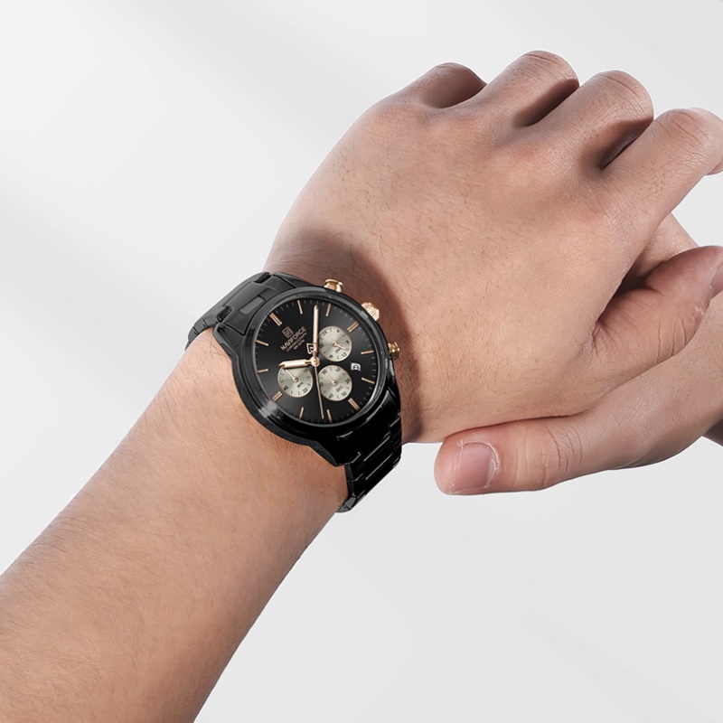 NAVIFORCE Men Quartz Chronogra - Luxury Watch Box 评论和价格