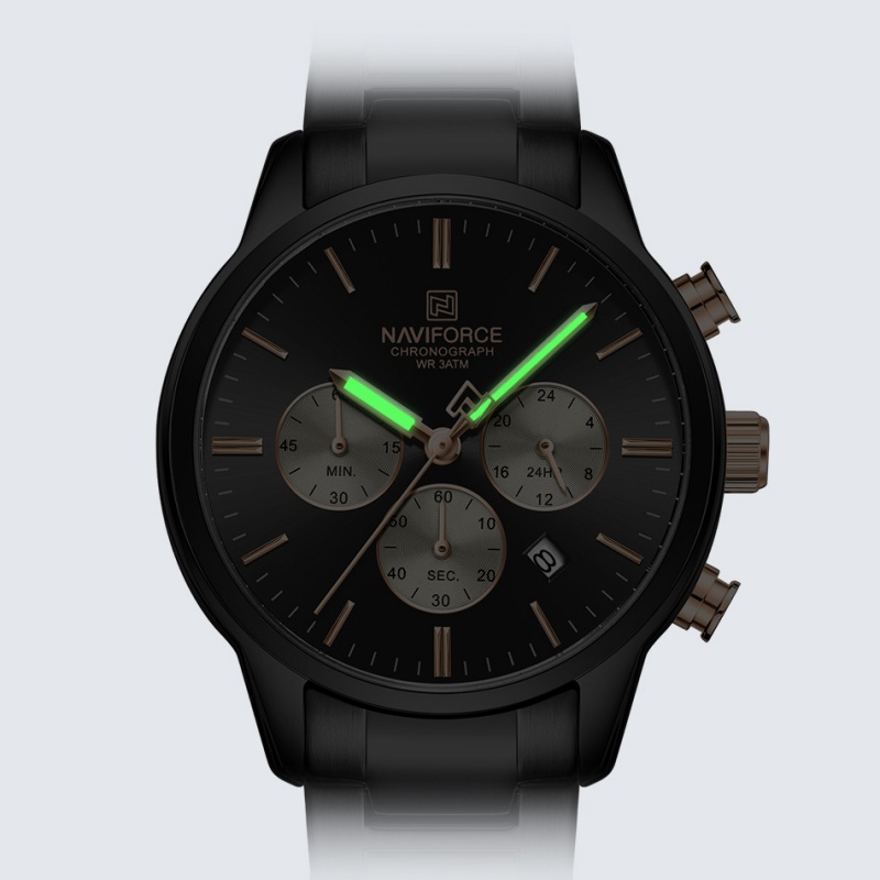 NAVIFORCE Men Quartz Chronogra - Luxury Watch Box 评论和价格