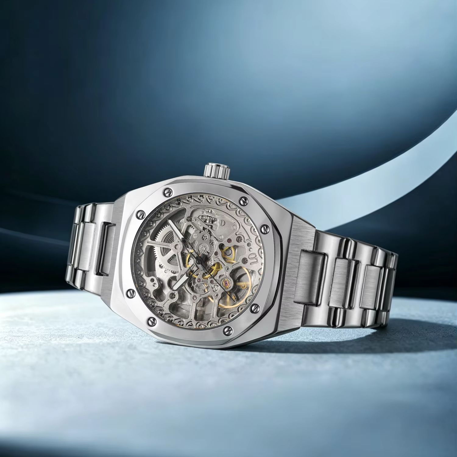 Forsining Royal Skeleton Mecha - Luxury Watch Low Price 评论和价格