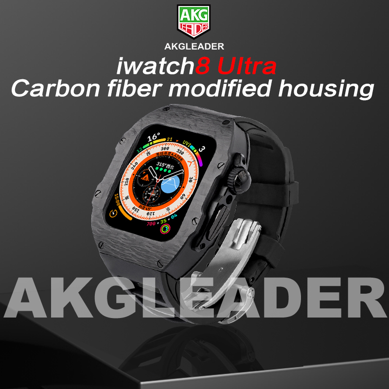 AKGLEADER Carbon Fiber Luxury  - Luxury Watch Apple Bands 评论和价格