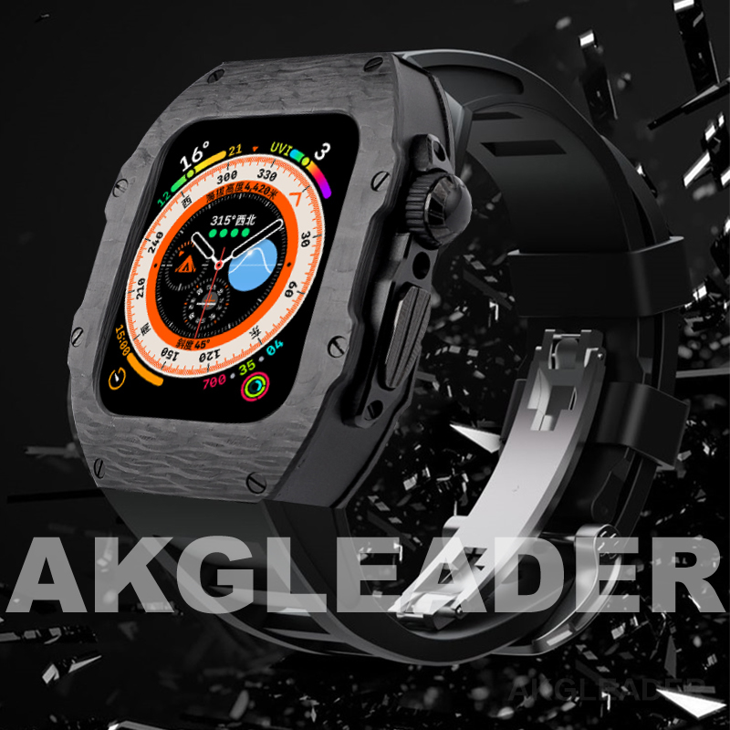 AKGLEADER Carbon Fiber Luxury  - Luxury Watch Apple Bands 评论和价格