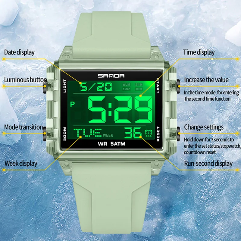 SANDA Brand Fashion Student Wa - Luxury Watch Brands In World 评论和价格