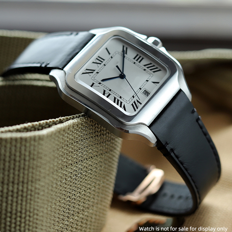 Single Tail Quick Release Leat - Cartier Watch Santos 评论和价格