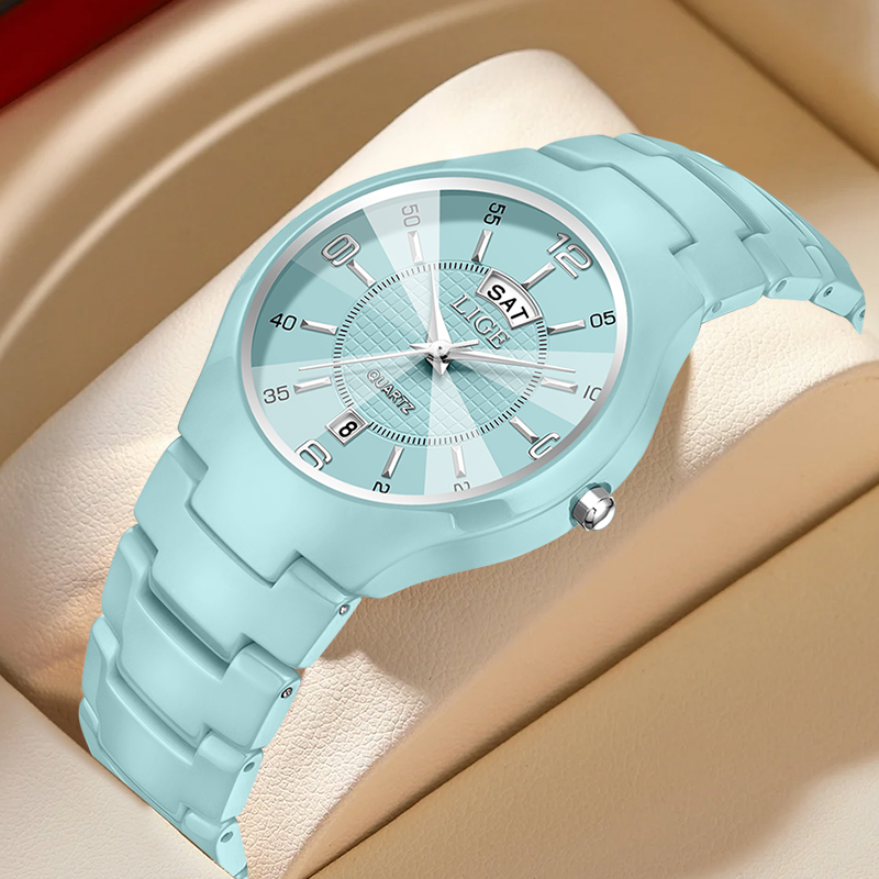 LIGE Luxury Elegant Quartz Wom - Luxury Watch Dial 评论和价格