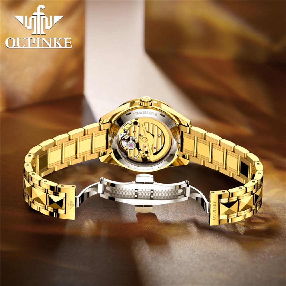 OUPINKE 3259 Real Gold Automat - Sapphire Crystal Display 评论和价格