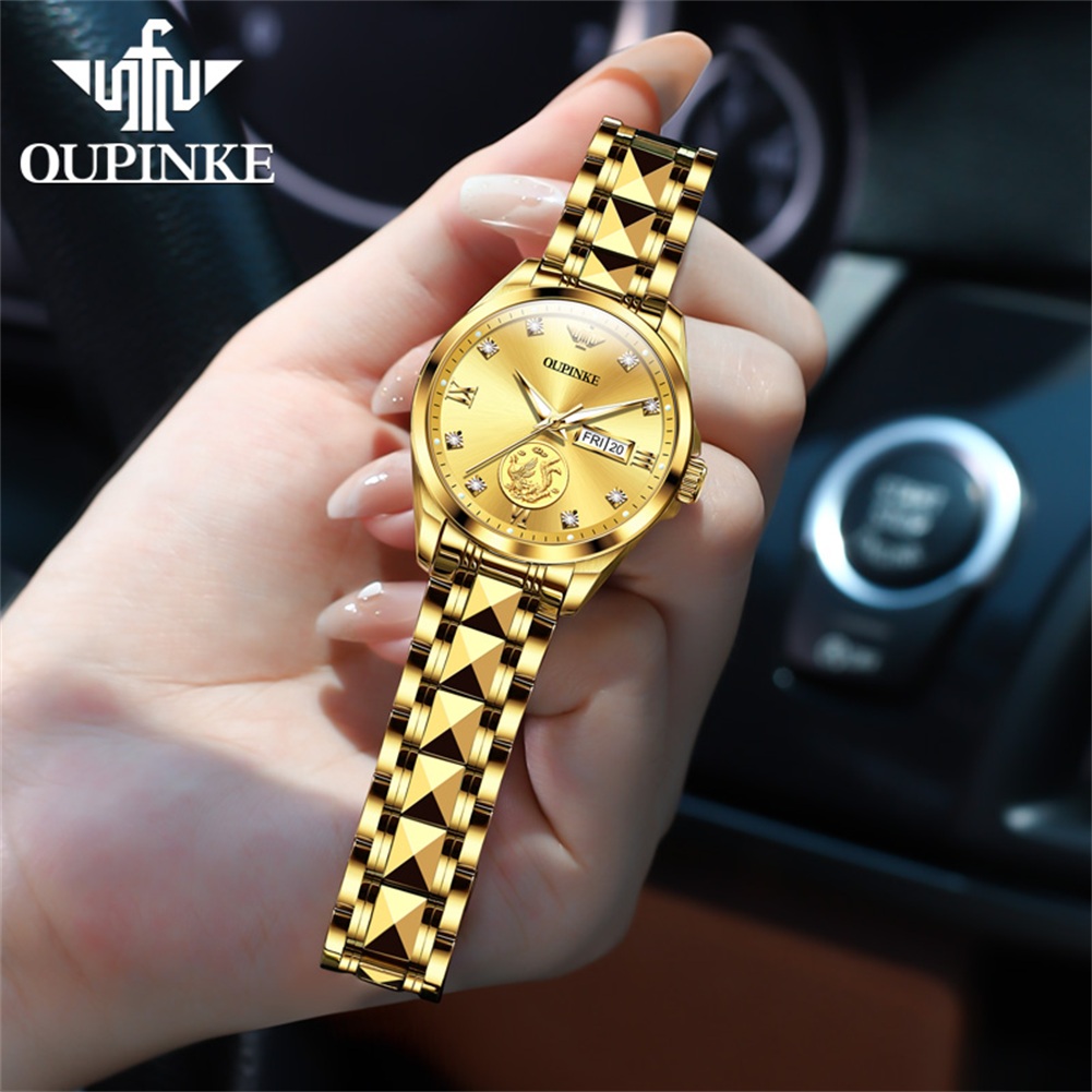 OUPINKE 3259 Real Gold Automat - Sapphire Crystal Display 评论和价格
