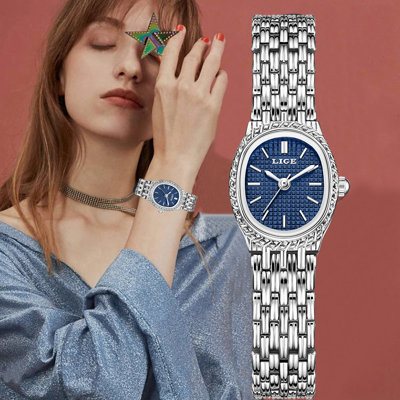 LIGE Fashion Luxury Quartz Wom - Luxury Watch Dial 评论和价格