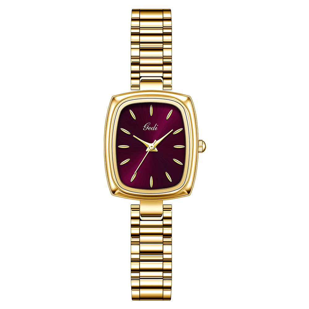 Brand Light Luxury Watch Women - Luxury Watch Square 评论和价格