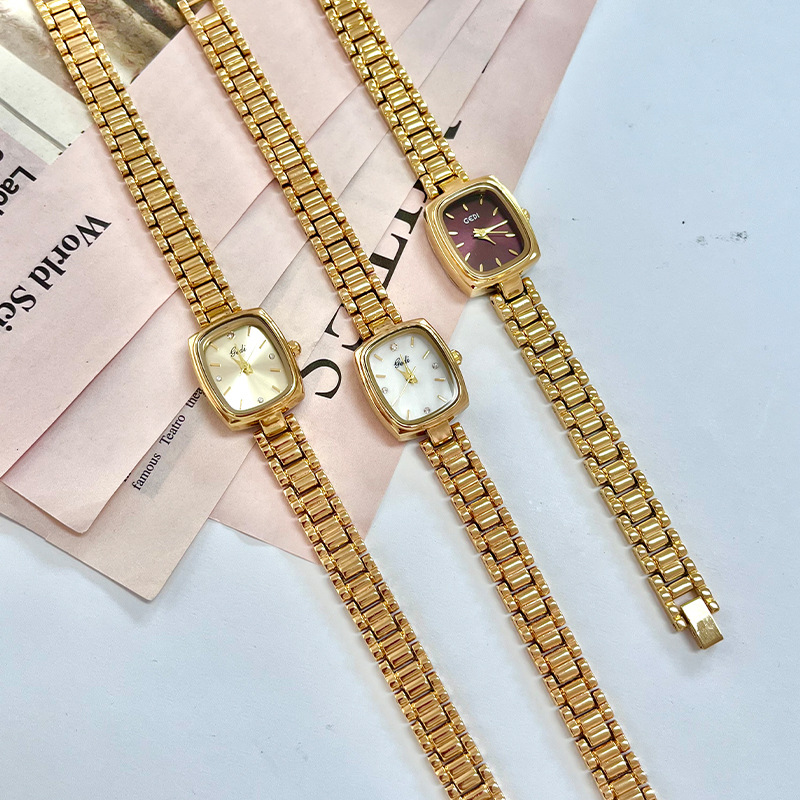 Brand Light Luxury Watch Women - Luxury Watch Square 评论和价格
