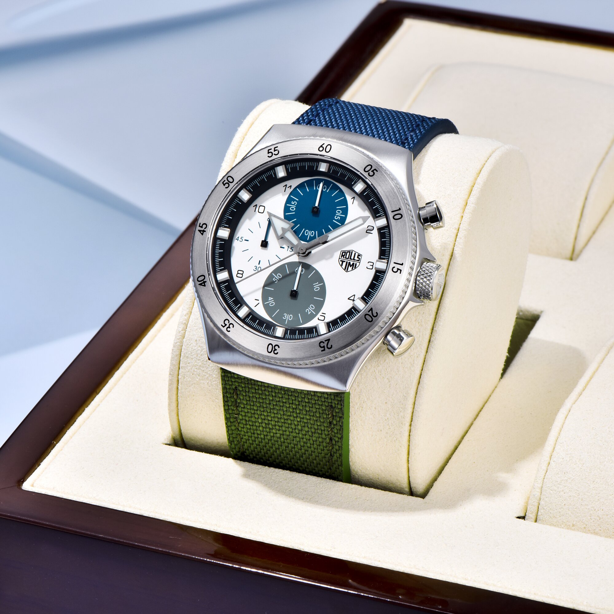 RollsTimi 2026 Men's Quartz Wa - Sapphire Crystal Display 评论和价格