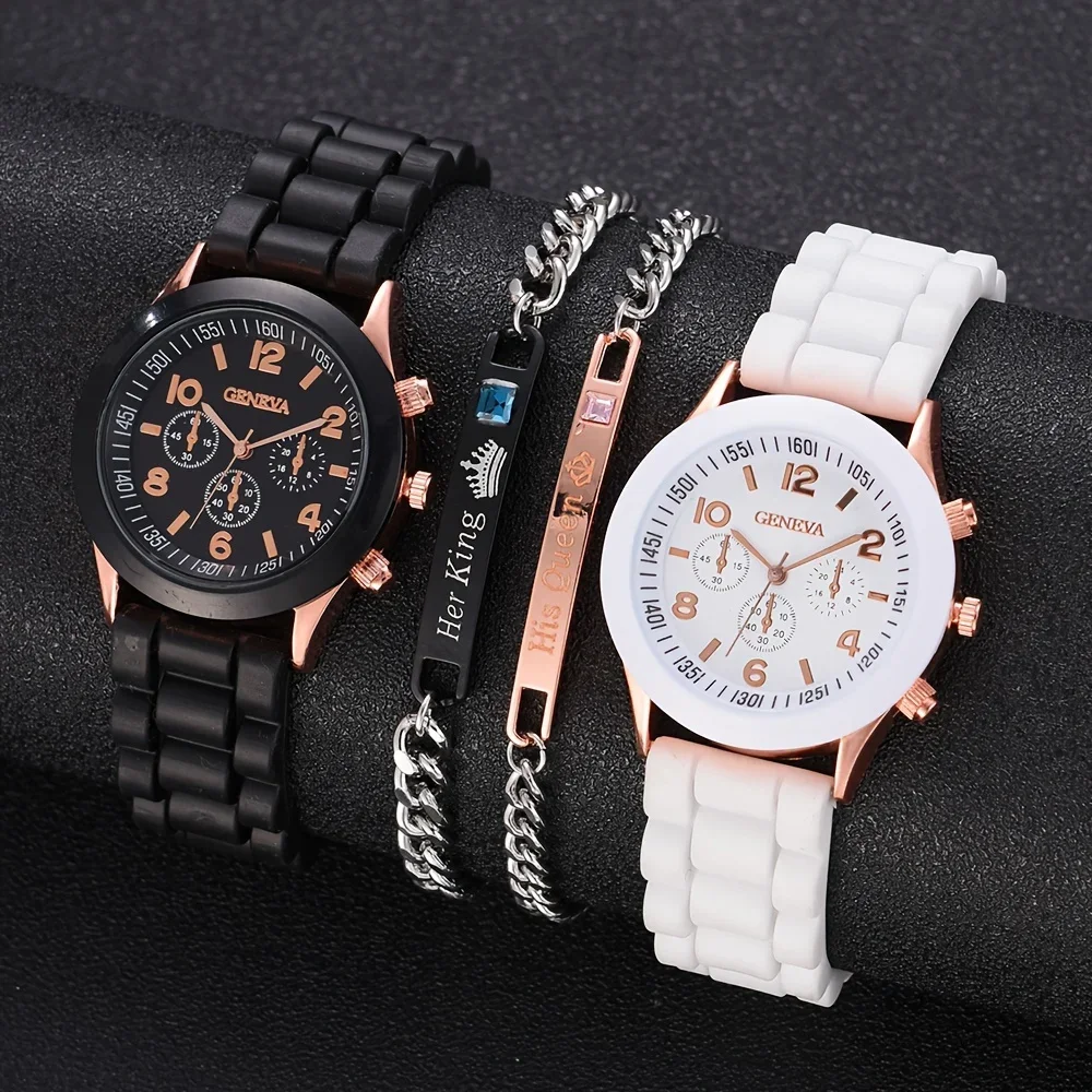 2Pcs Luxury Women's Watch Set  - Best Luxury Quartz Watch 评论和价格