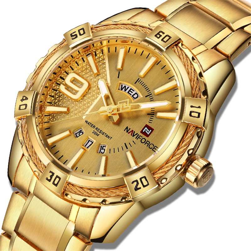 NAVIFORCE Luxury Brand Men's W - Luxury Watch Hublot 评论和价格