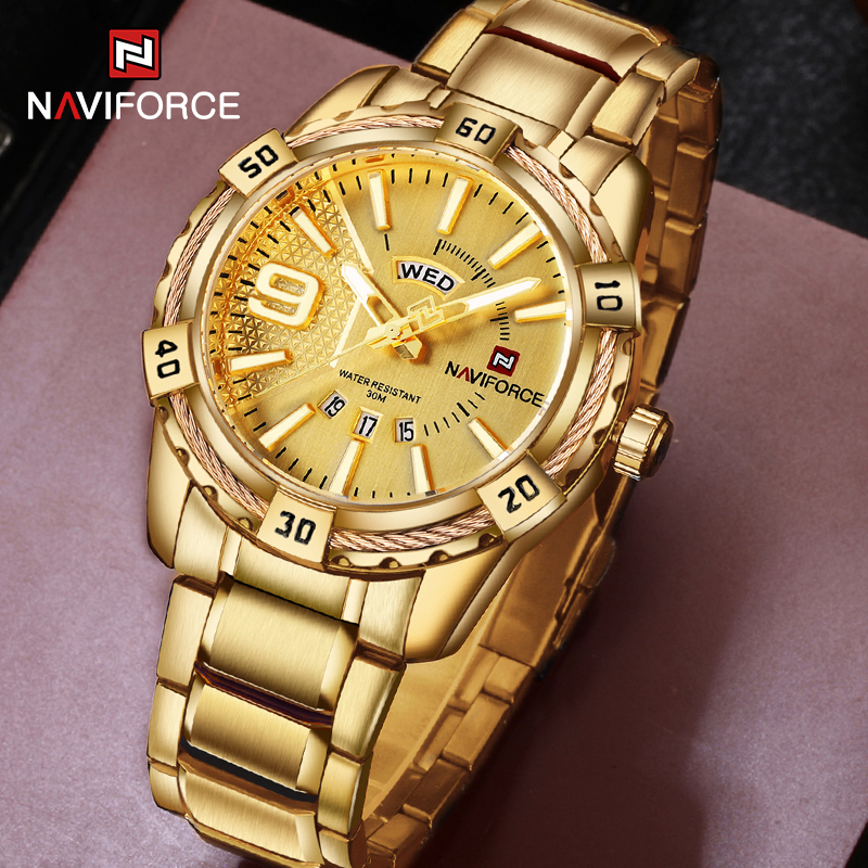 NAVIFORCE Luxury Brand Men's W - Luxury Watch Hublot 评论和价格