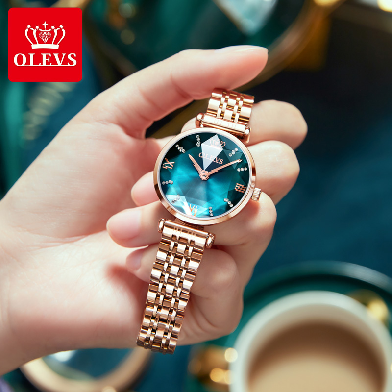 OLEVS New Women Luxury Jewel Q - Luxury Watch Cheap 评论和价格