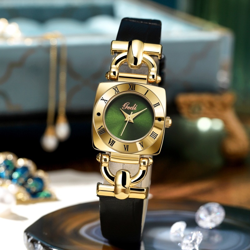 UTHAI L0031 Fashionable Women  - Luxury Watch Square 评论和价格