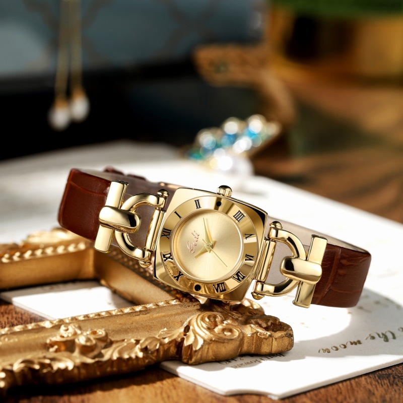 UTHAI L0031 Fashionable Women  - Luxury Watch Square 评论和价格