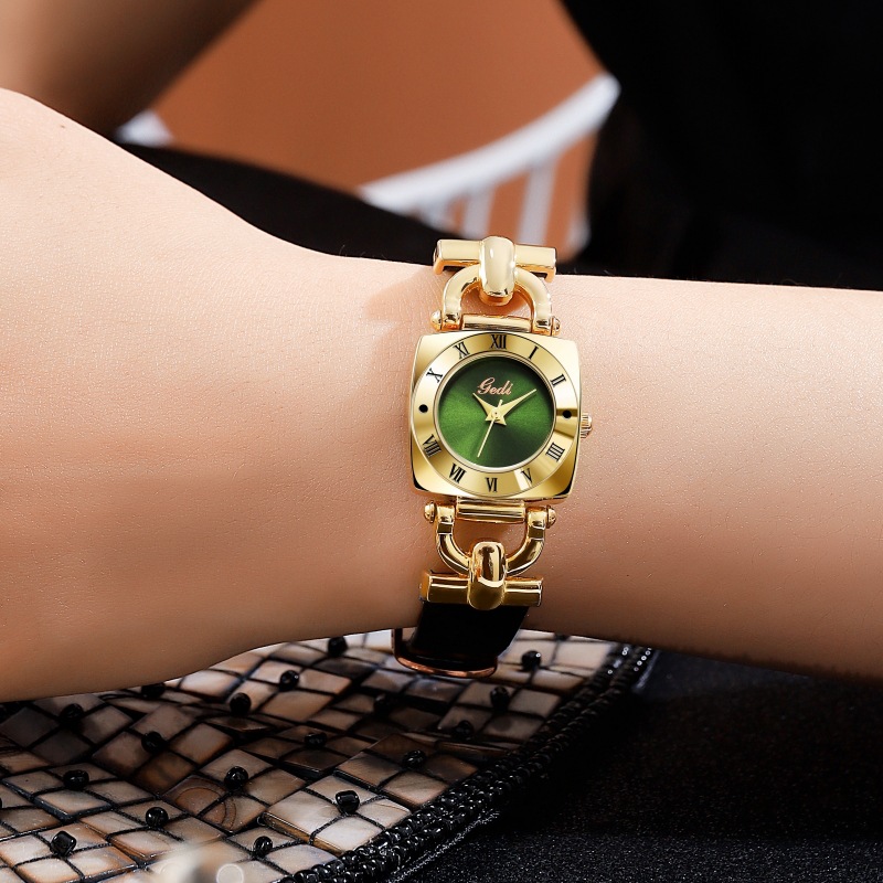 UTHAI L0031 Fashionable Women  - Luxury Watch Square 评论和价格