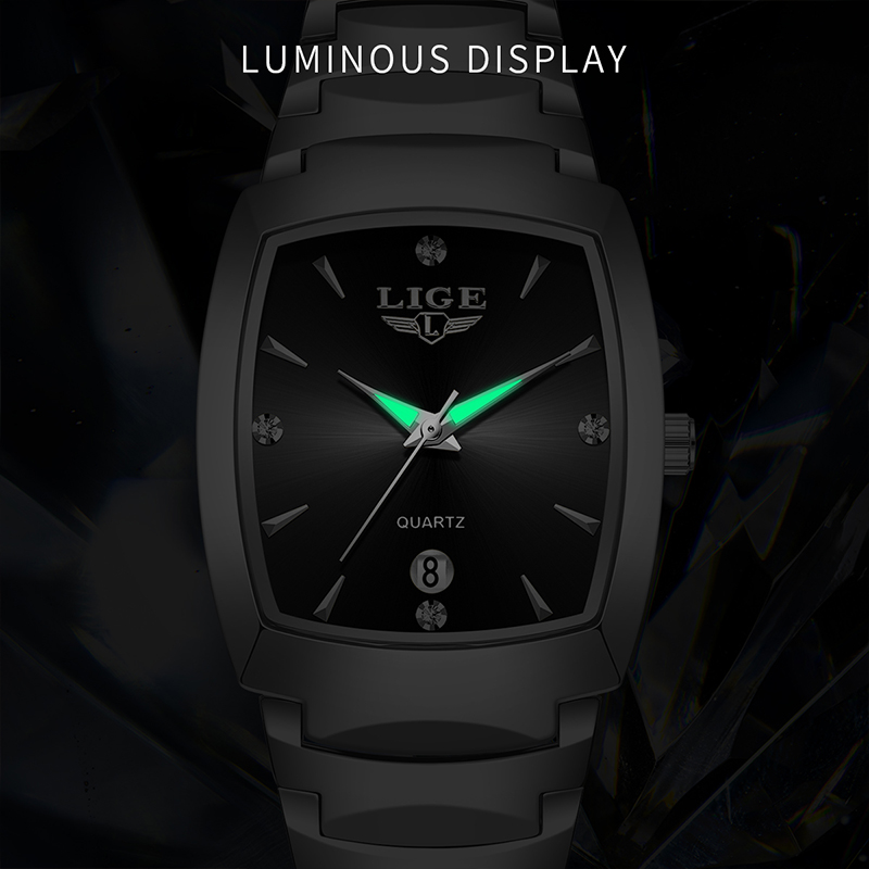 LIGE Watch women Business Luxu - Luxury Watch Box 评论和价格