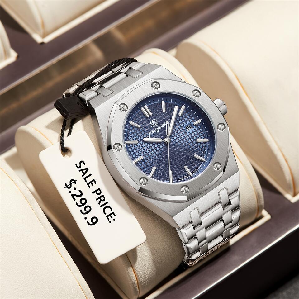 PAAZOMU Luxury Quartz Man Wris - Luxury Watch Hublot 评论和价格