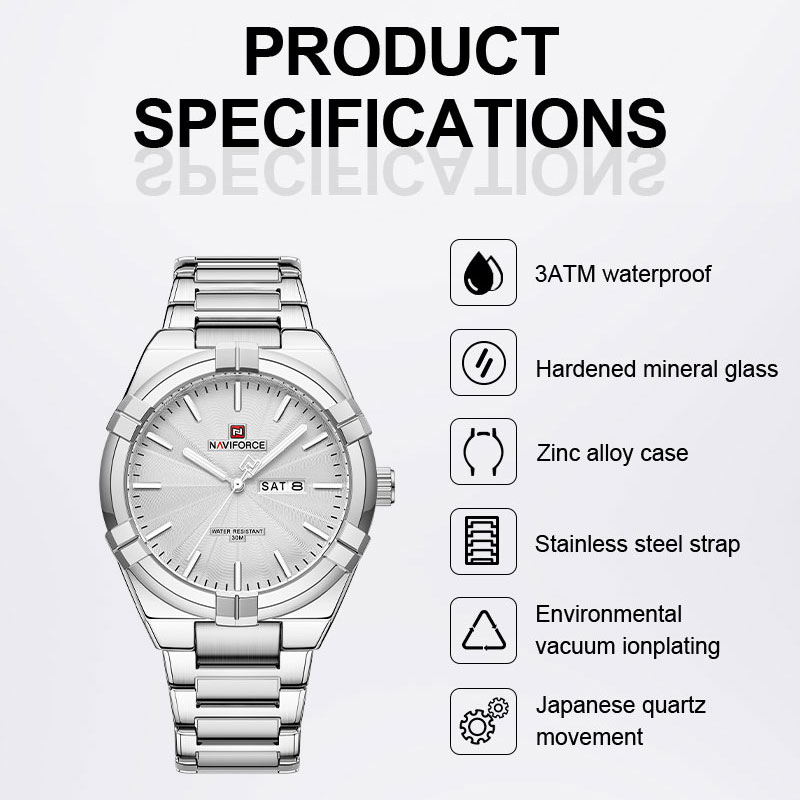 Top Brand NAVIFORCE Men's Watc - Luxury Watch Investment 评论和价格